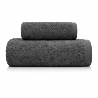 Набір рушників махрових Natural Soft Premium 50*90+70*140 560 г/м2 Антрацит