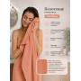 Набір рушників махрових Natural Soft Premium 50*90+70*140 500 г/м2 Червоний