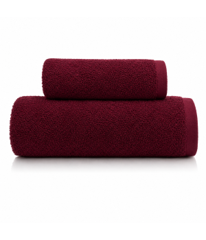 Набір рушників махрових Natural Soft Premium 50*90+70*140 500 г/м2 Червоний