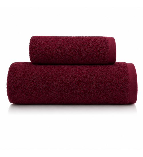 Набір рушників махрових Natural Soft Premium 50*90+70*140 500 г/м2 Червоний