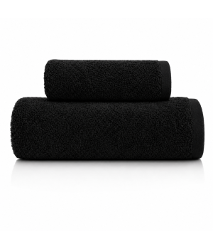 Набір рушників махрових Natural Soft Premium 50*90+70*140 500 г/м2 Чорний