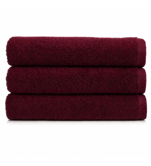 Рушник махровий Natural Soft Premium 50*90 500 г/м2 Червоний