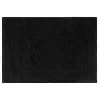 Рушник махровий для ніг Natural Soft Premium Чорний 50*70 700 г/м²