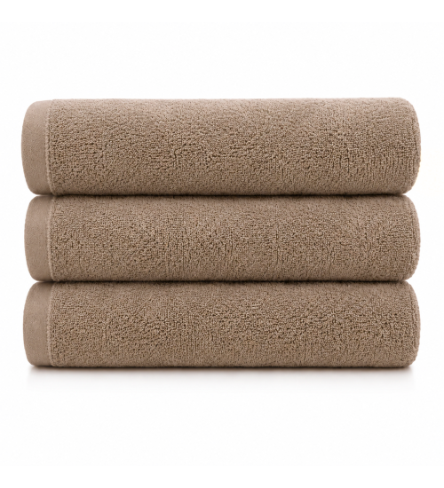 Рушник махровий Natural Soft Premium 70*140 500 г/м2 Тауп