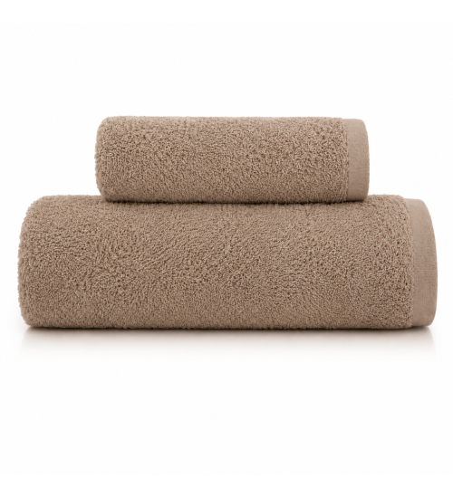 Набір рушників махрових Natural Soft Premium 50*90+70*140 500 г/м2 Тауп