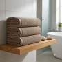 Набір рушників махрових Natural Soft Premium 50*90+70*140 500 г/м2 Тауп