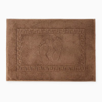 Рушник махровий для ніг Natural Soft Premium Коричневий 50*70 700 г/м² 