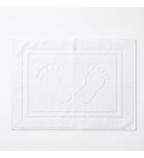 Рушник махровий для ніг Туреччина OrganicSoft Premium 50*70 700 г/м² Білий
