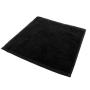 Рушник махровий Туреччина Barber-Spa Black  30*30 400 г/м² 