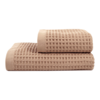 Набір рушників Waffle Турція cocoa какао 50*90+70*140 см.  