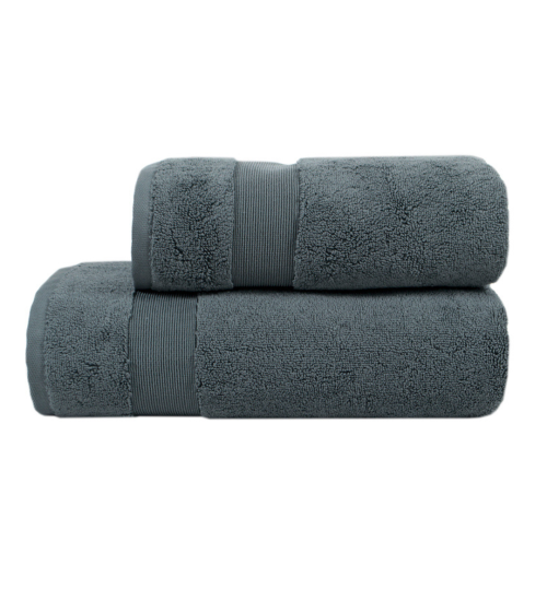 Набір рушників махрових Gold Premium Serenity денім 50*90+90*150 см 800 г/м2