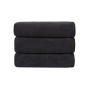 Набір рушників Premium Microcotton Чорний 50*90+70*140 550 г/м²