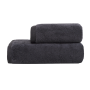 Набір рушників Premium Microcotton Чорний 50*90+70*140 550 г/м²