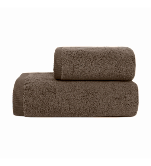 Набір рушників Premium Microcotton Коричневий 50*90+70*140 550 г/м²