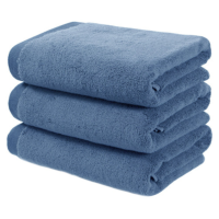 Рушник махровий Готель Premium Microcotton Блакитний 50*90 550 г/м²