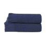 Набір рушників Premium Waffle - navy синій 50*100+90*170 см