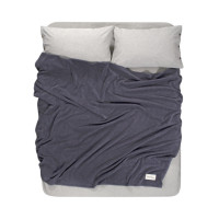 Покривало (простирадло) Lotus Home - Premium Microcotton Antrasit 200*210