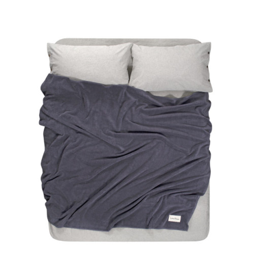 Покривало (простирадло) Lotus Home - Premium Microcotton Antrasit 160*210