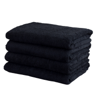 Рушник махровий Туреччина Barber-Spa Black 30*50 450 г/м² 