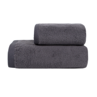 Набір рушників Premium Microcotton Antrasit 50*90+70*140 550 г/м² 